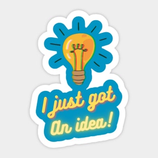 I just got an idea ! Sticker